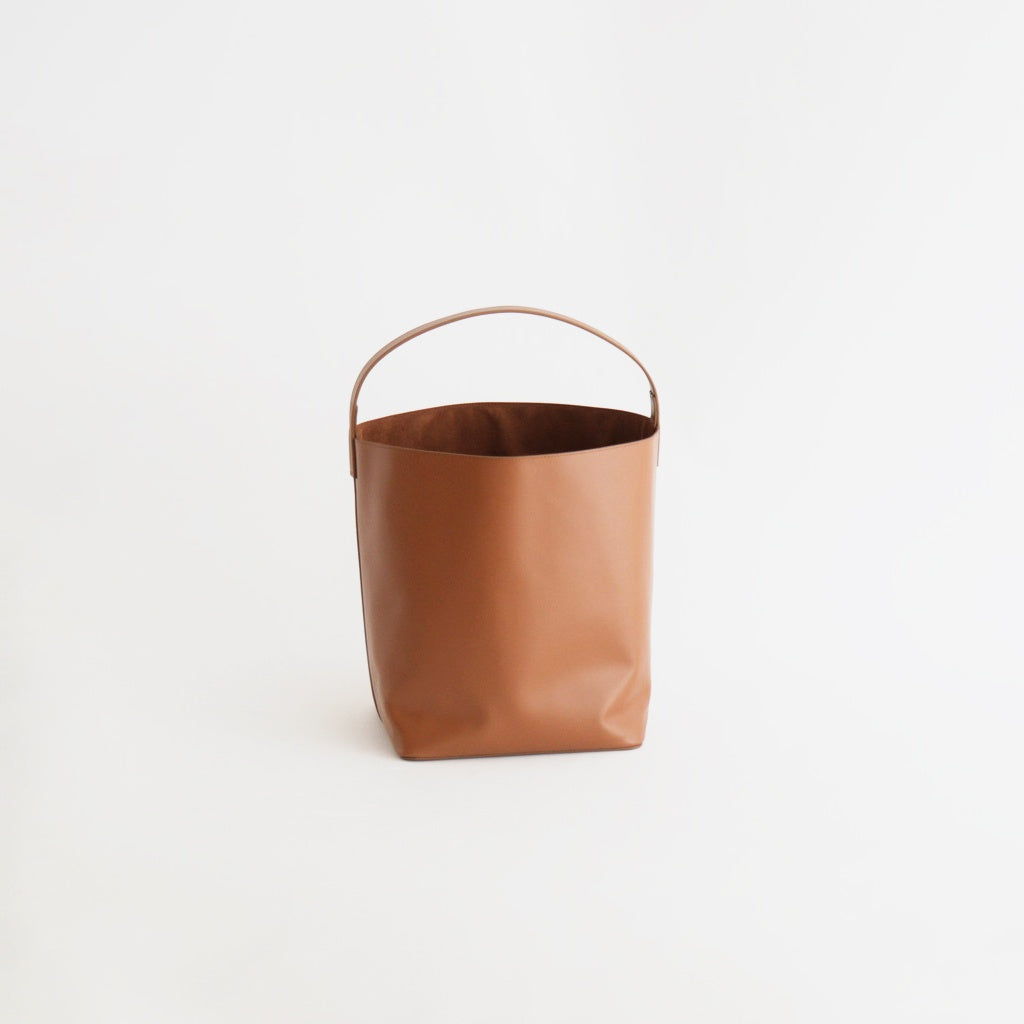 LEATHER TOTE BAG MADE BY AETA #BROWN [A26SB08AE]