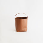 LEATHER TOTE BAG MADE BY AETA #BROWN [A26SB08AE]