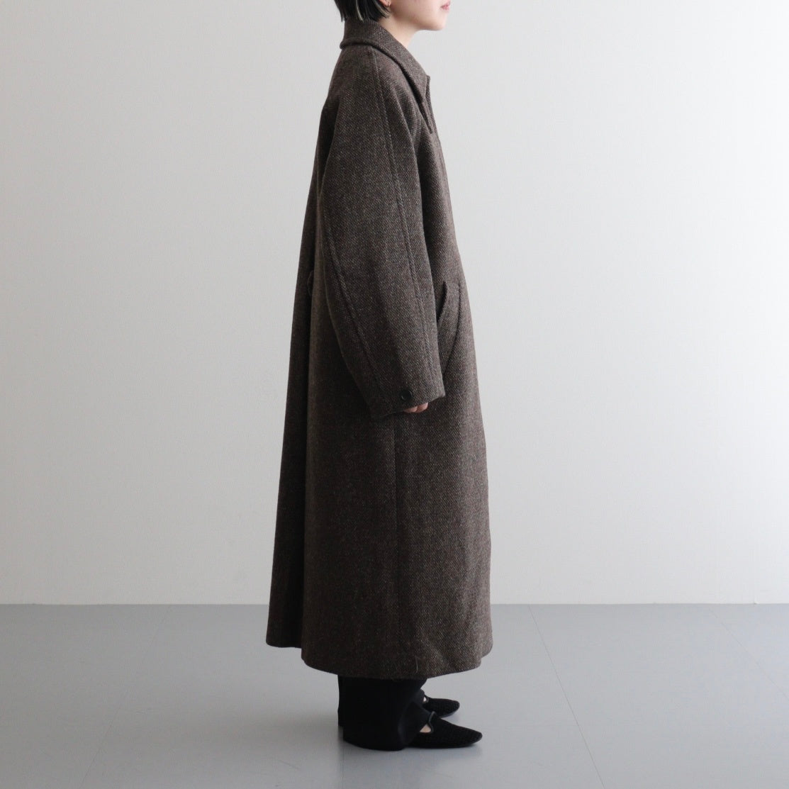 Mixwool Raglan Coat #CHO [12420003]