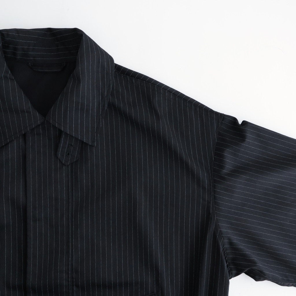 CORPORATE BLOUSON #BLACK STRIPE [FSC261-30111B]
