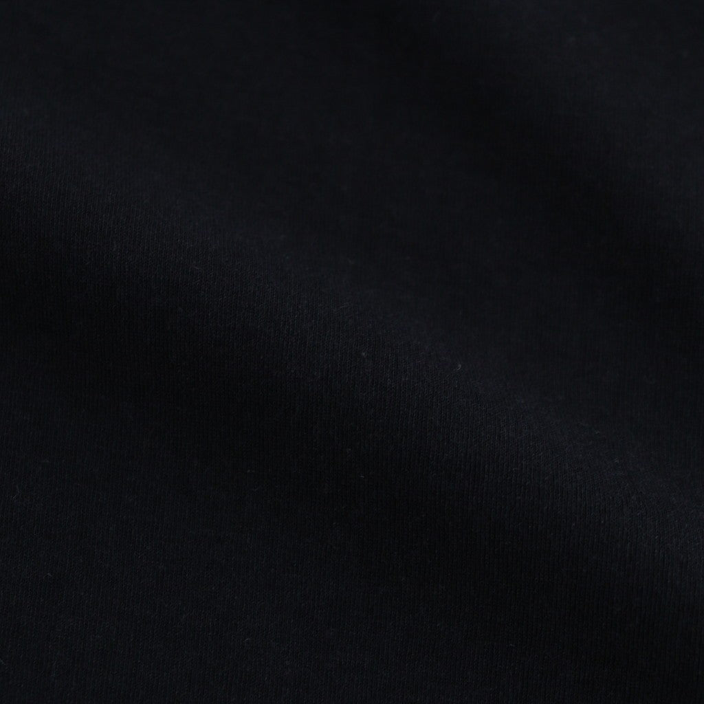 SUPER HIGH GAUGE SHEER RIB BOAT NECK L/S TEE #BLACK [A00T05HF]