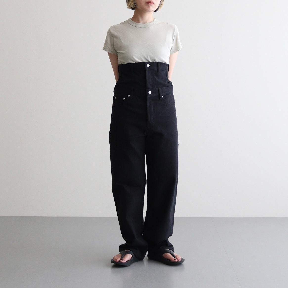 女性モデル(マツオ):156cm　着用サイズ:2