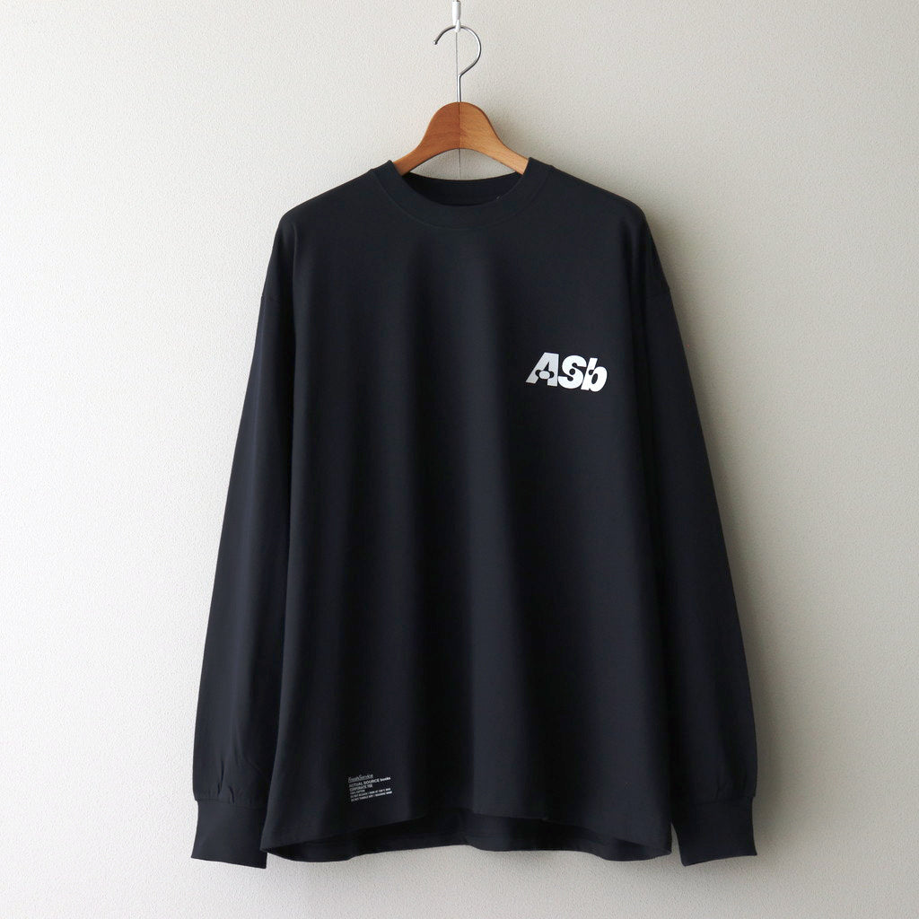 AS×FS CORPORATE L/S TEE “Asb” #NAVY [FSC243-70193AS]