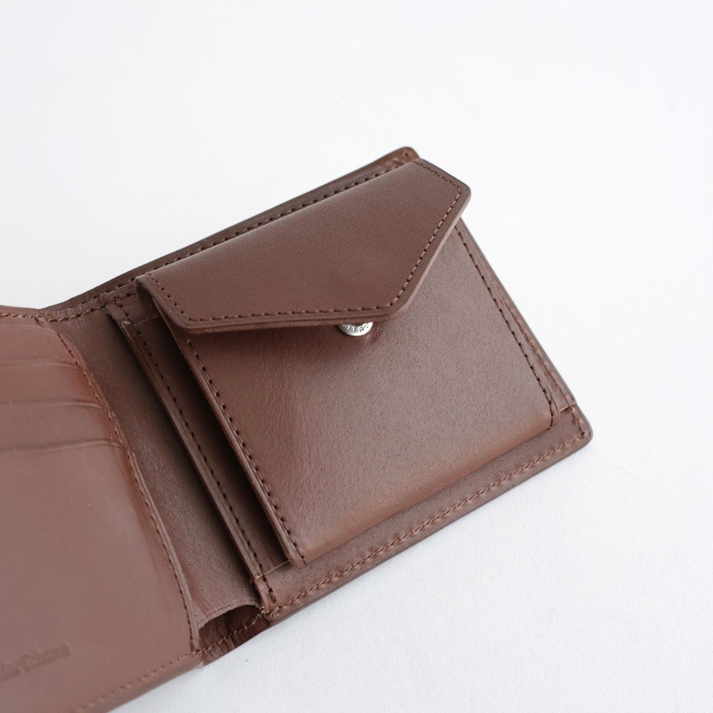 argyle half folded wallet #argyle brown [zw-c-hfw]