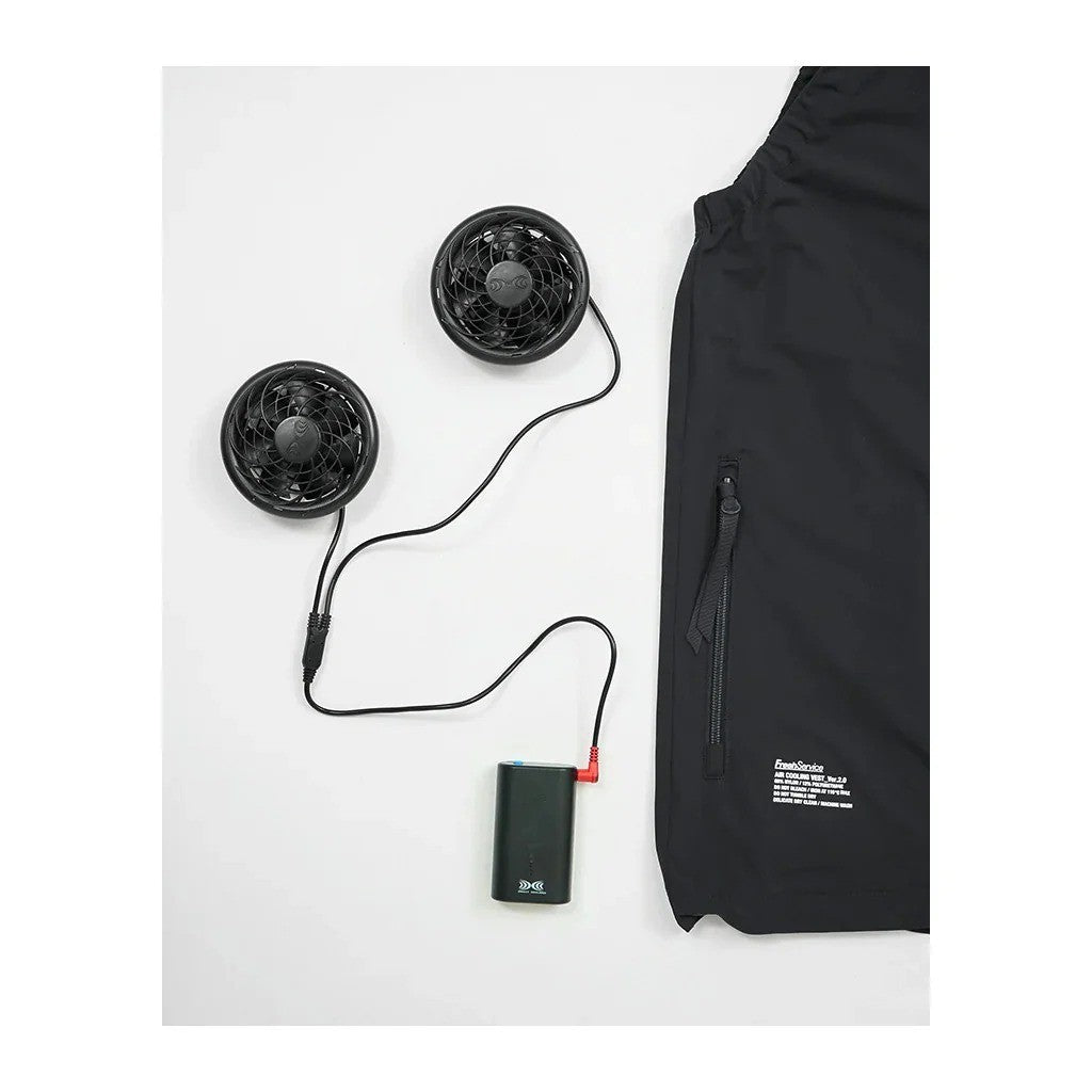 AIR COOLING VEST_Ver.2.0 #BLACK [FSC261-30295]