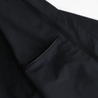 STAND COLLAR ZIP COAT #d.navy [15505]