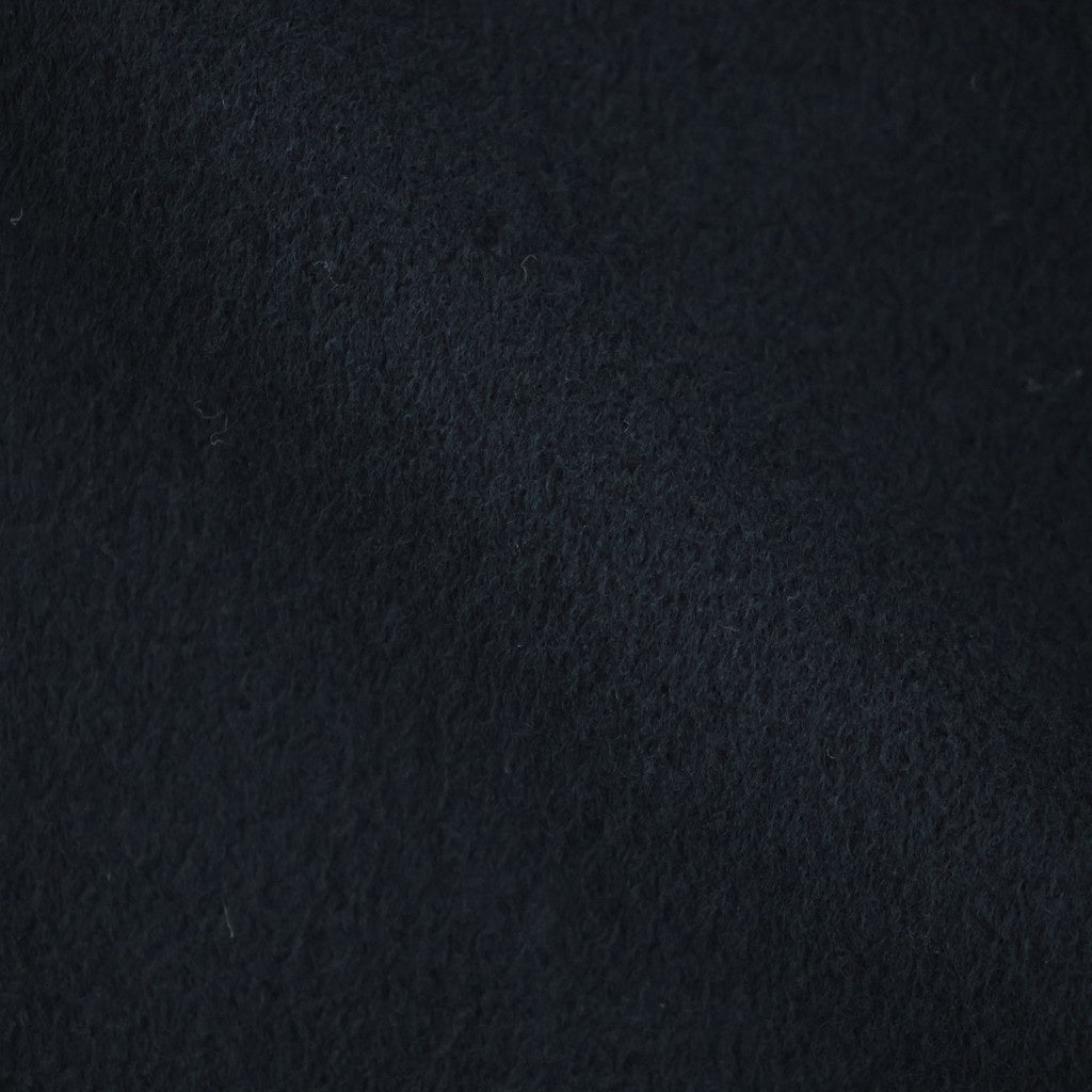 SUPER FINE WOOL MOSSER SOUTIEN COLLAR COAT #BLACK [A26AC01WM]
