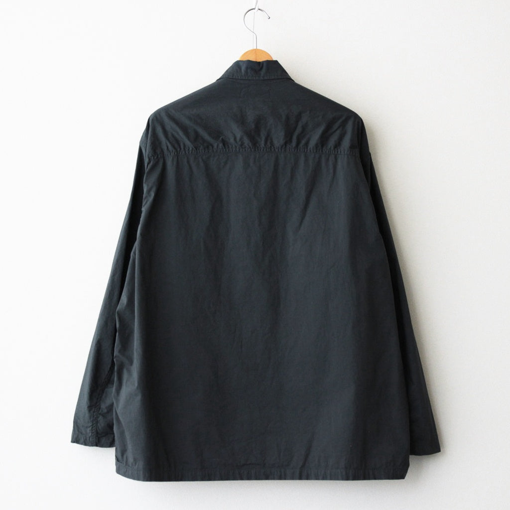 Garment Dyed Typewriter Fatigue Shirt #GRAY [GM251-50091B]