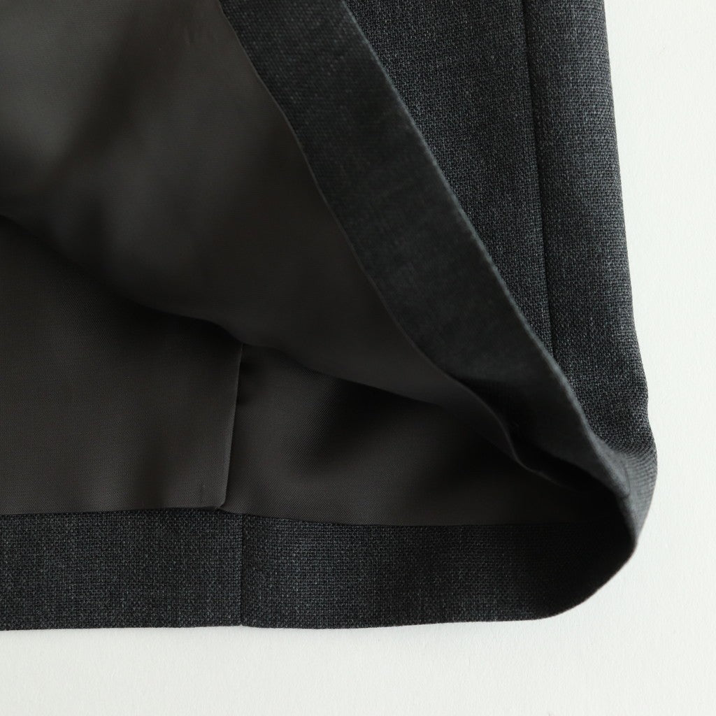 WOOL KID MOHAIR HOP SACK JACKET #TOP CHARCOAL [A25SJ04MH]