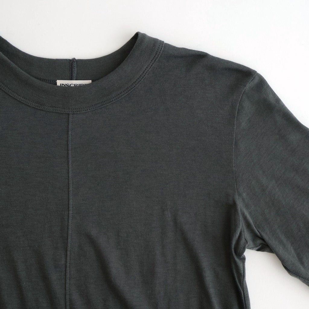 Cotton Cashmere No. Dress #GREY [I25AW-CUT6]