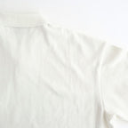 Cotton Pique Jersey S/S Skipper Polo #PEARL WHITE [GU261-70416]