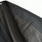 WOOL KID MOHAIR HOP SACK JACKET #TOP CHARCOAL [A25SJ04MH]