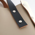 your choice // assemble hand bag tall S #black × beige [yc-rb-ats]