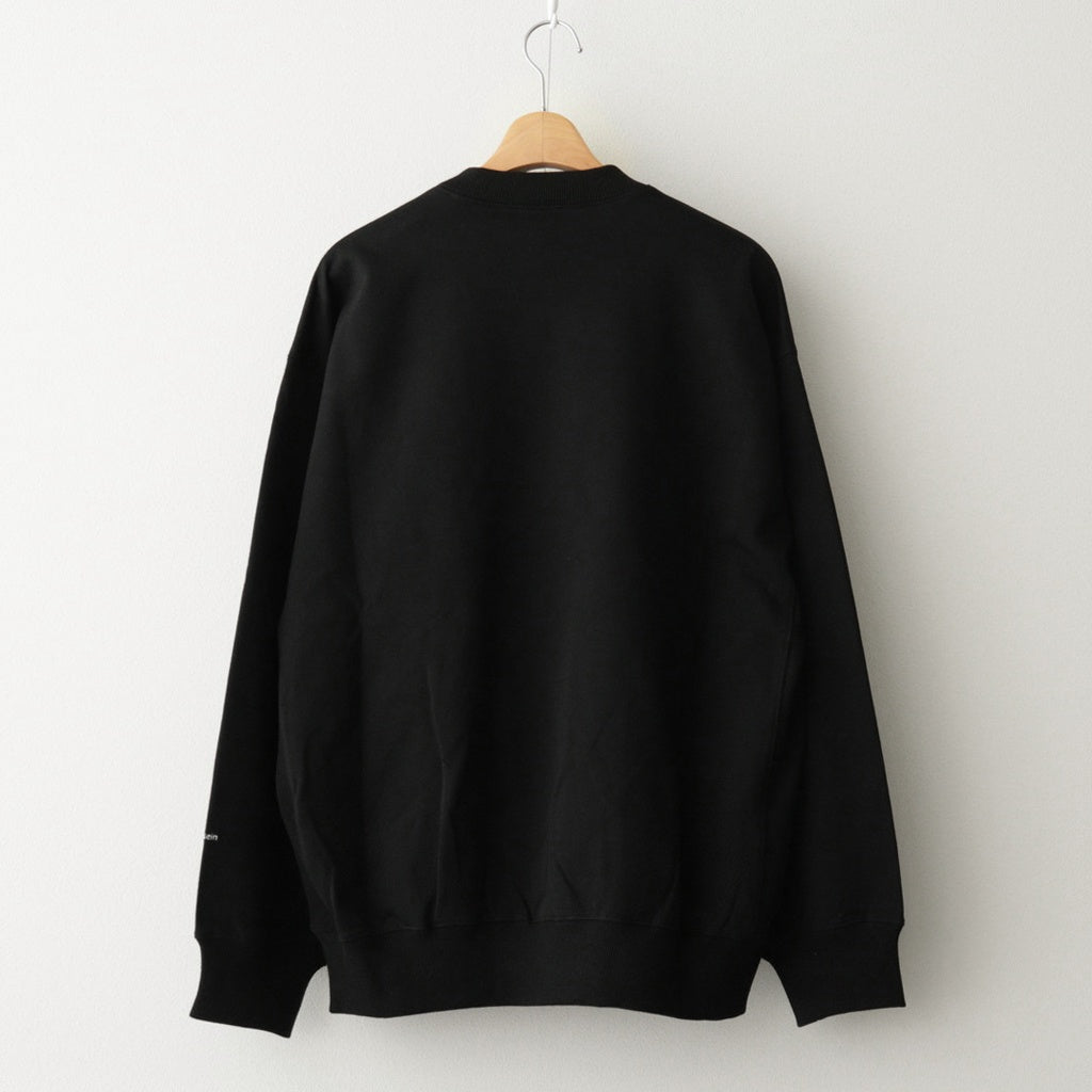 ssstein × UMBRO - HIGH GAUGE COTTON SWEAT LS #BLACK [ST.1346