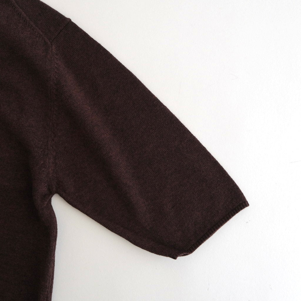 Halfsleeve Highgauge Knit #BUG [12520513]