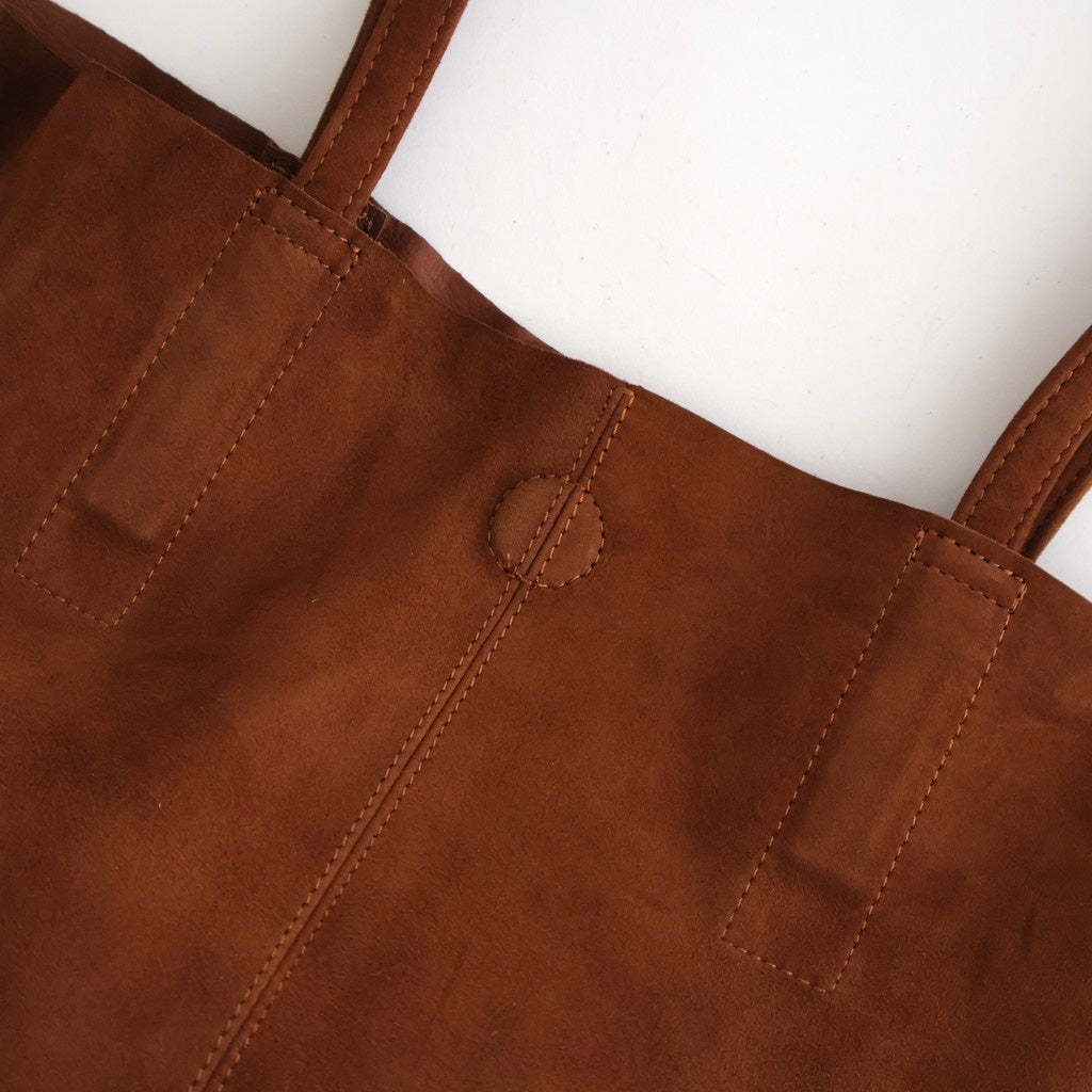 3WAY MIDIUM TOTE（OIL SUEDE） #BROWN [MS-1]