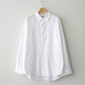BUTTON SHIRT WIDE #white [13148]