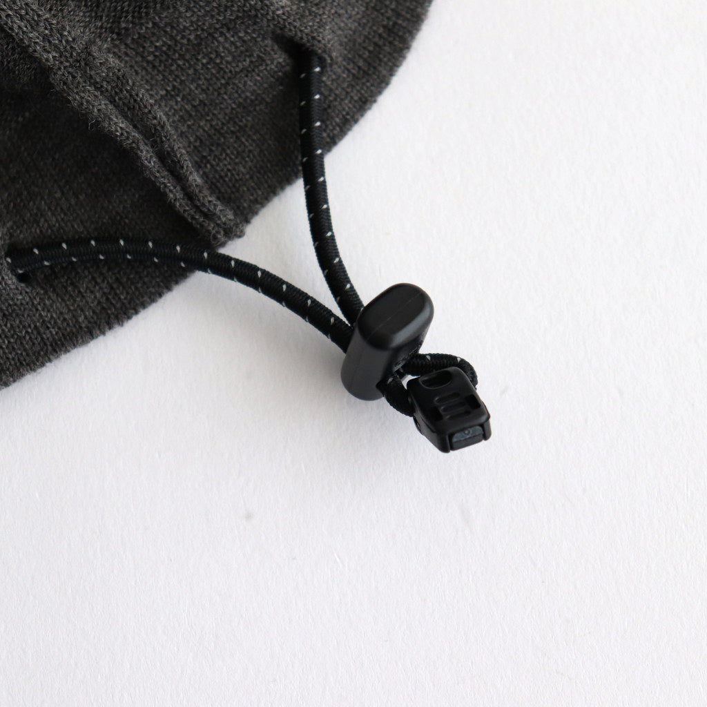 梳毛エステル天竺 セーター #CHARCOAL [HN-N001-051]