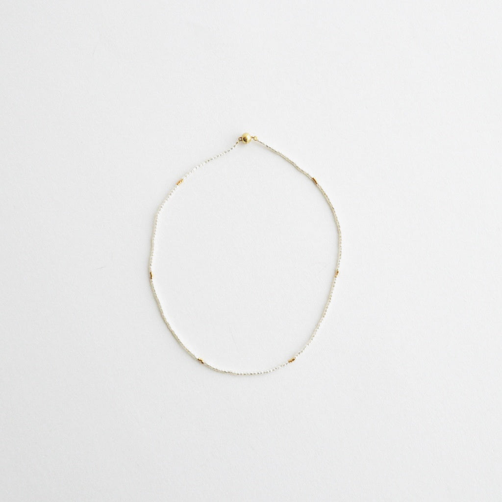Thin Beads Choker #WHT [12610904]