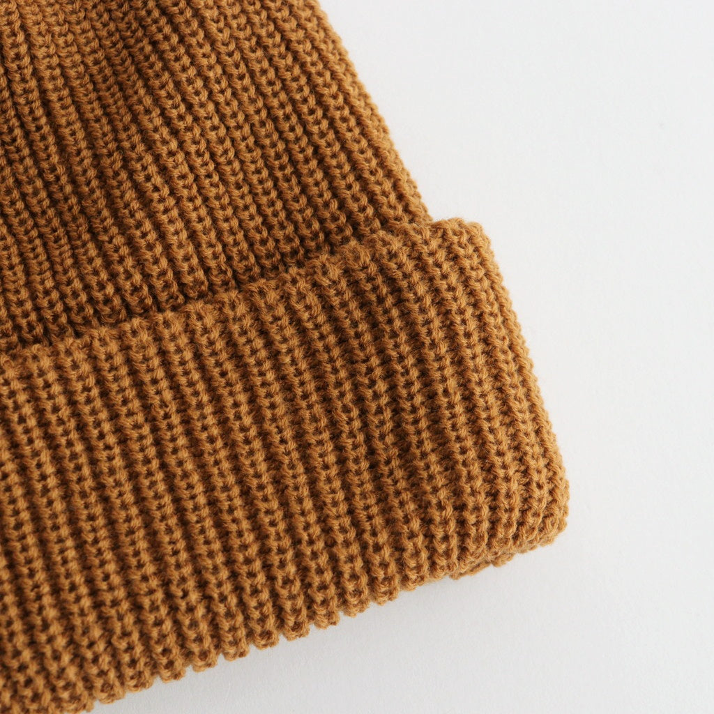 COZY CHUNKY BEANIE #L.BROWN [R5075-AW25]