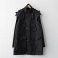 CANADIAN MILITARY PARKA #BLACK [YK23FW0530C]