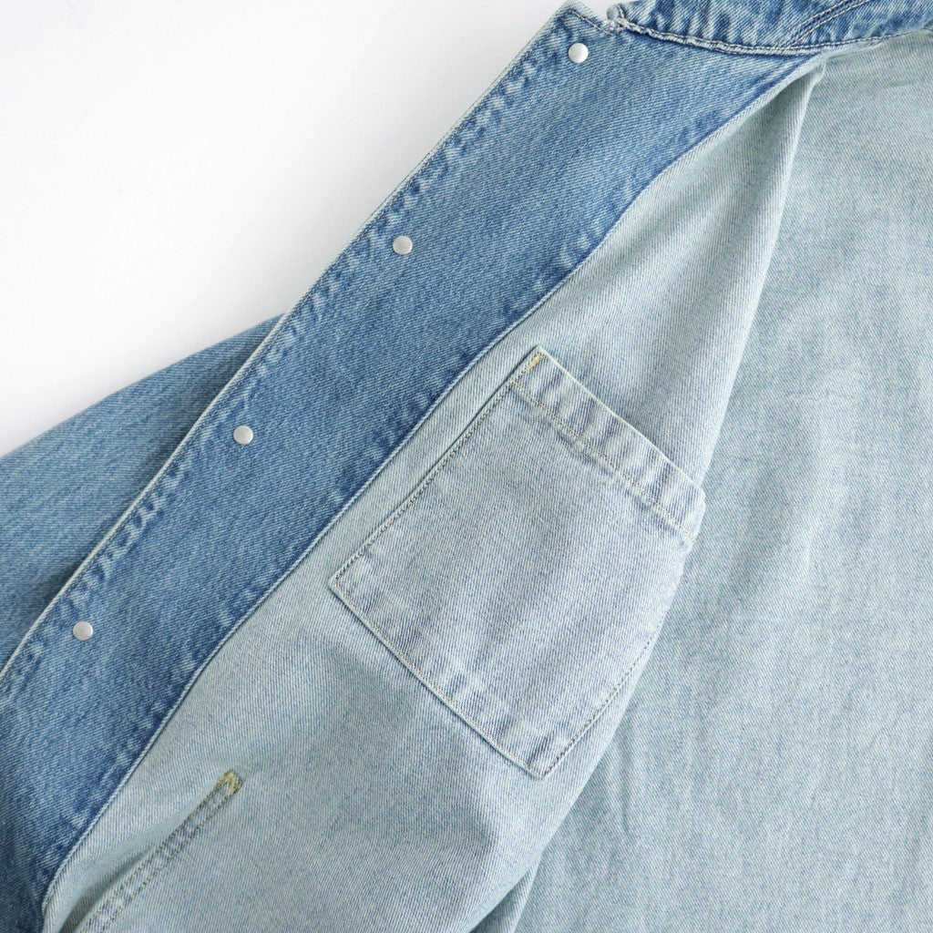 CORPORATE DENIM ENGINEER JACKET #LIGHT WASH [FSC263-30152FB]
