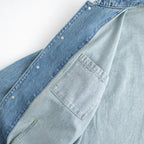 CORPORATE DENIM ENGINEER JACKET #LIGHT WASH [FSC263-30152FB]