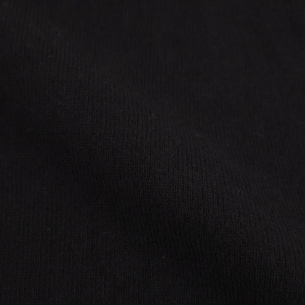 Wool Cashmere Seamless Knit #BLK [12520538]