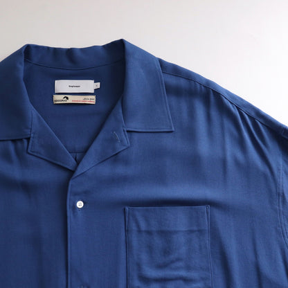 SIDOGRAS Twill Viscose Oversized Sleeping Shirt #BLUE [GM244-50014B]