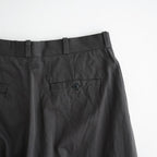 CHINO TROUSERS - WIDE STRAIGHT #CHARCOAL [11062601]