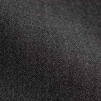 WOOL KID MOHAIR HOP SACK ONE-TUCK SLACKS #TOP CHARCOAL [A25SS05MH]