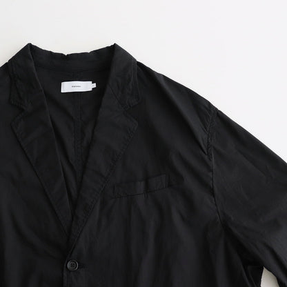 Garment Dyed Typewriter Oversized Jacket #BLACK [GM243-20087]