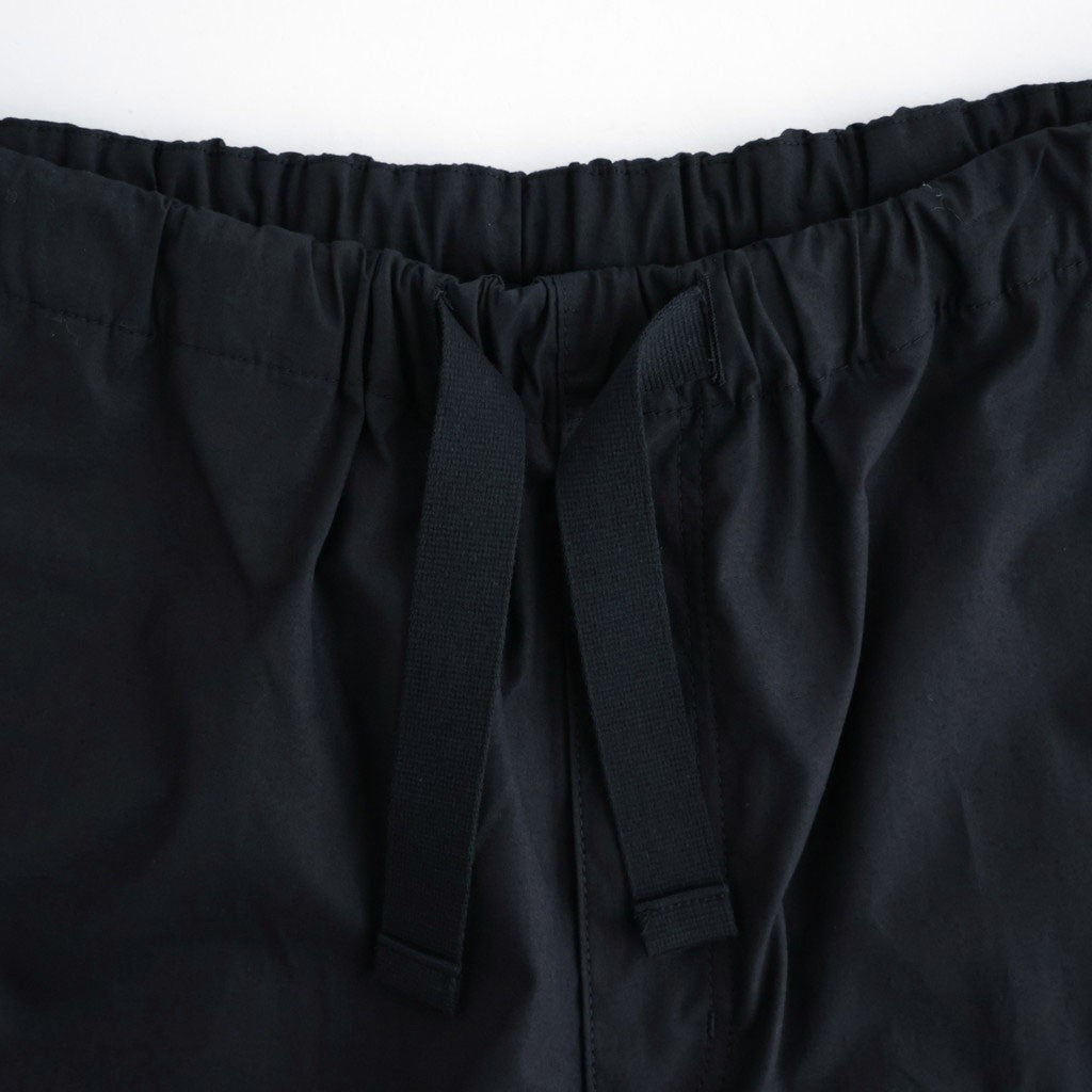 綿ウェザークロス カーゴパンツ #BLACK [HR-P003-051]