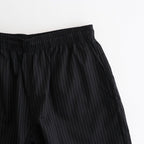 CORPORATE EASY SHORTS #BLACK STRIPE [FSC262-40013B]
