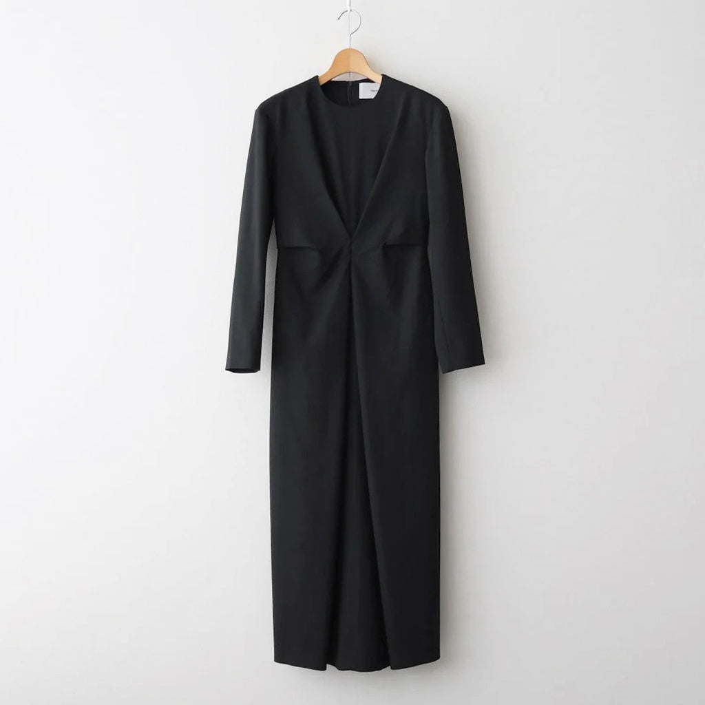 Waisttuck Pencil Dress #BLK [12520311]