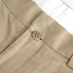 Chino Trousers - Two Tuck Straight #KHAKI [11061601]
