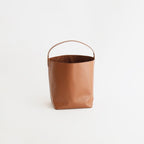LEATHER TOTE BAG MADE BY AETA #BROWN [A26SB08AE]