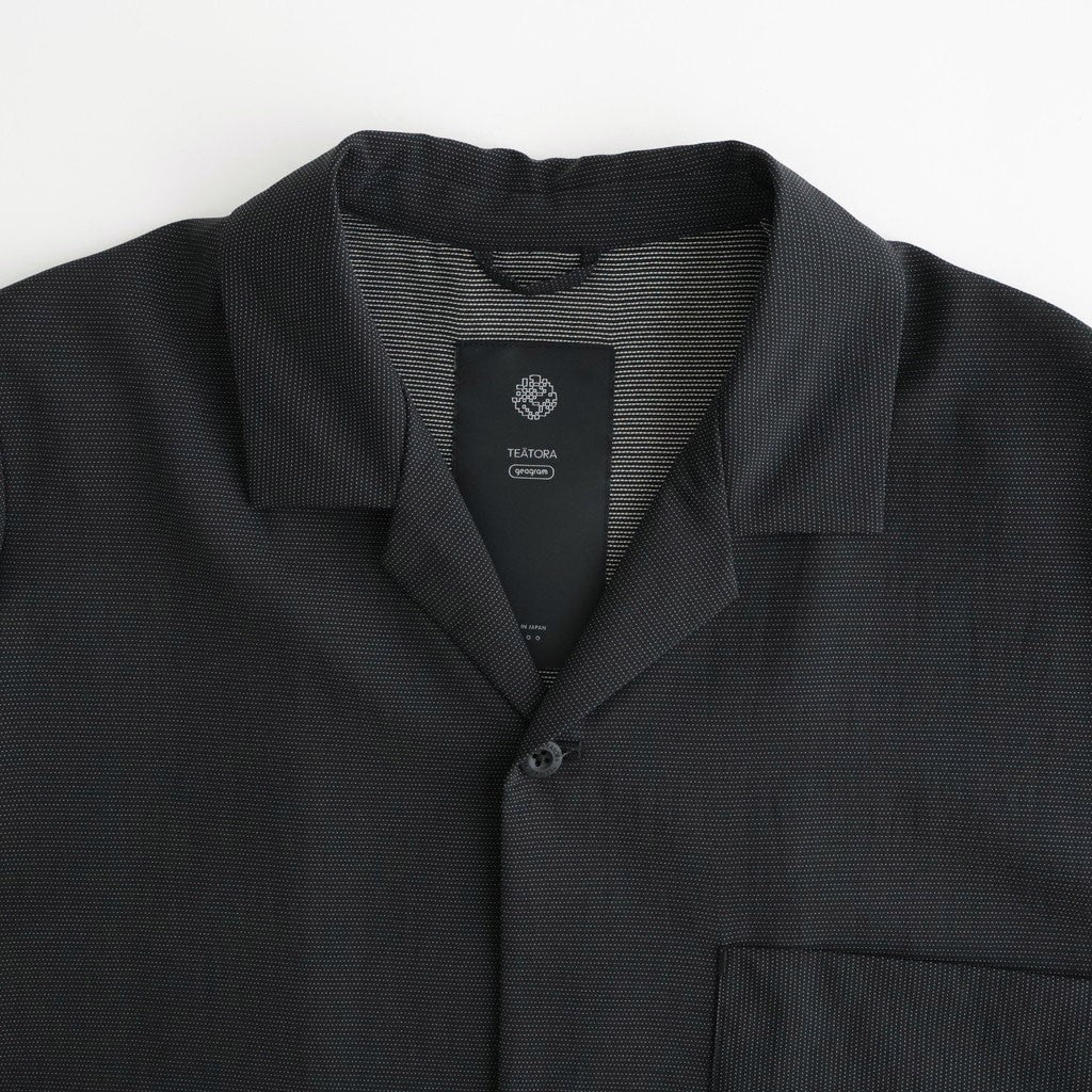 CAMBRIAN SHIRT GG #GRID BLACK [TT-CB-SHT-GG]