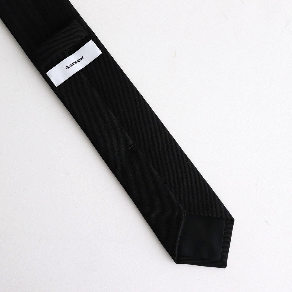 Techno Wool Nylon Necktie #BLACK [GU251-90252]