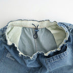 CORPORATE DENIM EASY PANTS #LIGHT WASH [FSC263-40154FB]