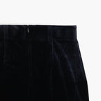 Pencil Velour Skirt #BLK [12520805]