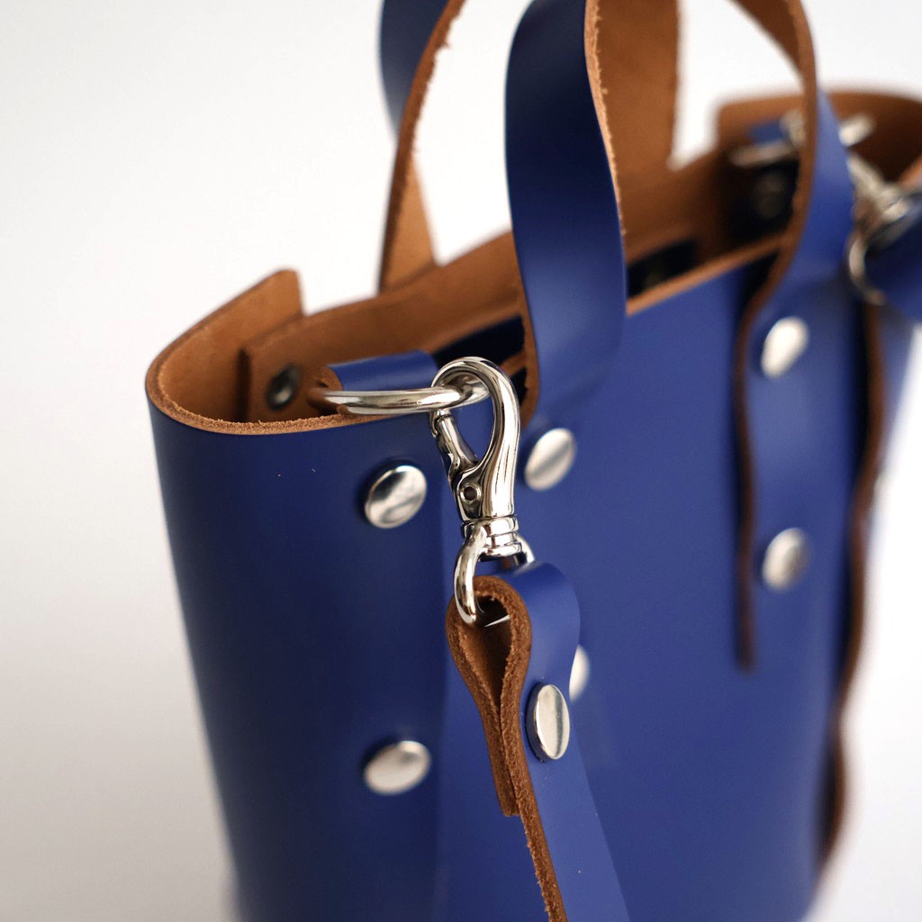 assemble hand bag tall XS #blue [yv-b-atx]