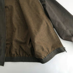 Wool Nylon Reversible Harrington Jacket #OLIVE [YK25FW01058B]