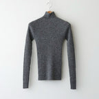 CASHMERE NEP KNIT TURTLE #MIX GRAY [A26AT04NE]