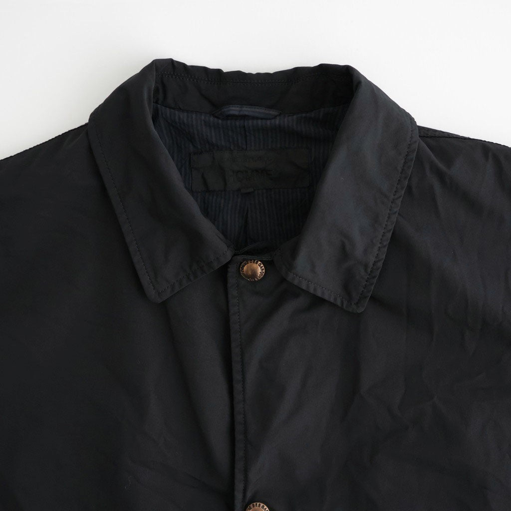 エステルオックス 製品染 コート #BLACK [HR-C003-051]