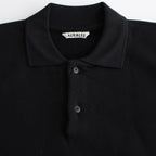SMOOTH SOFT SWEAT POLO #BLACK [A24AP02TU]