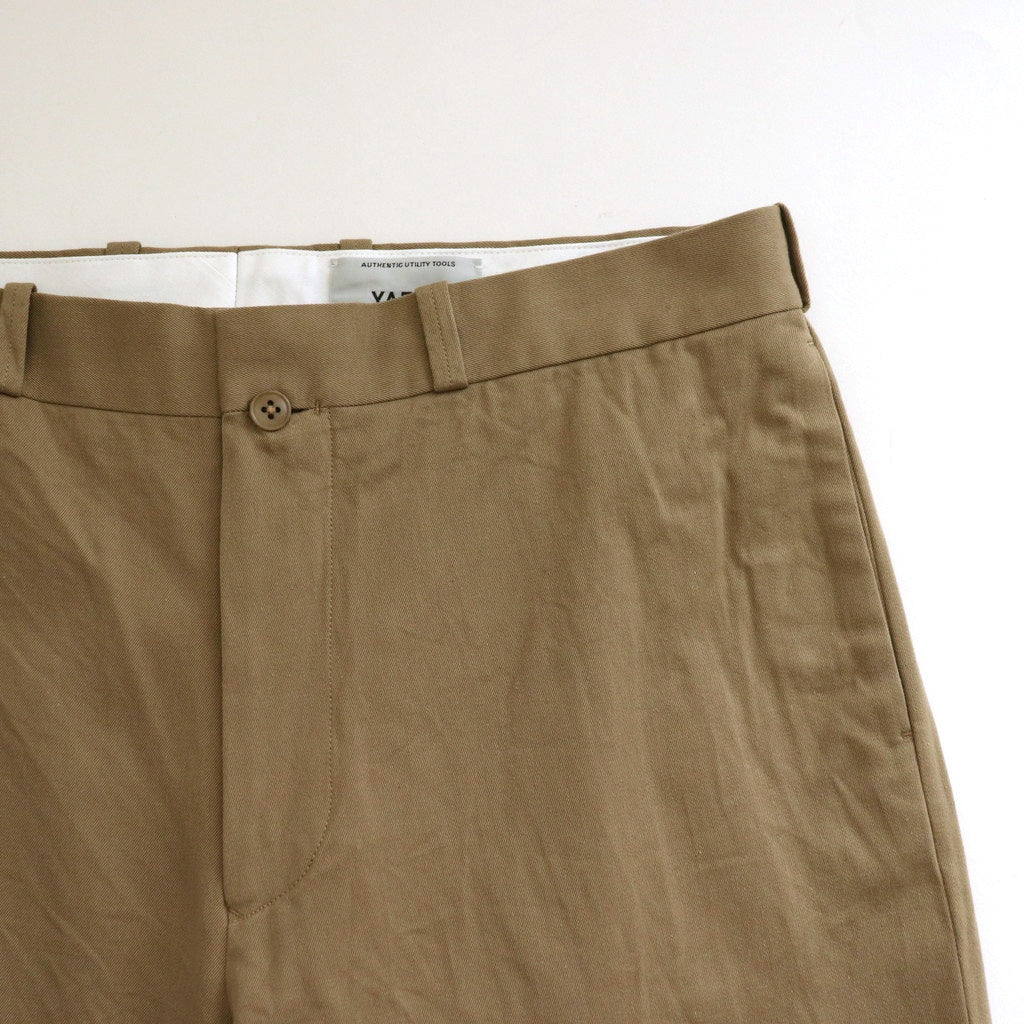 CHINO CLOTH PANTS STRAIGHT #khaki [14658]