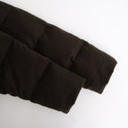 BABY CAMEL FLANNEL DOWN BLOUSON #DARK BROWN [A25AB02BF]