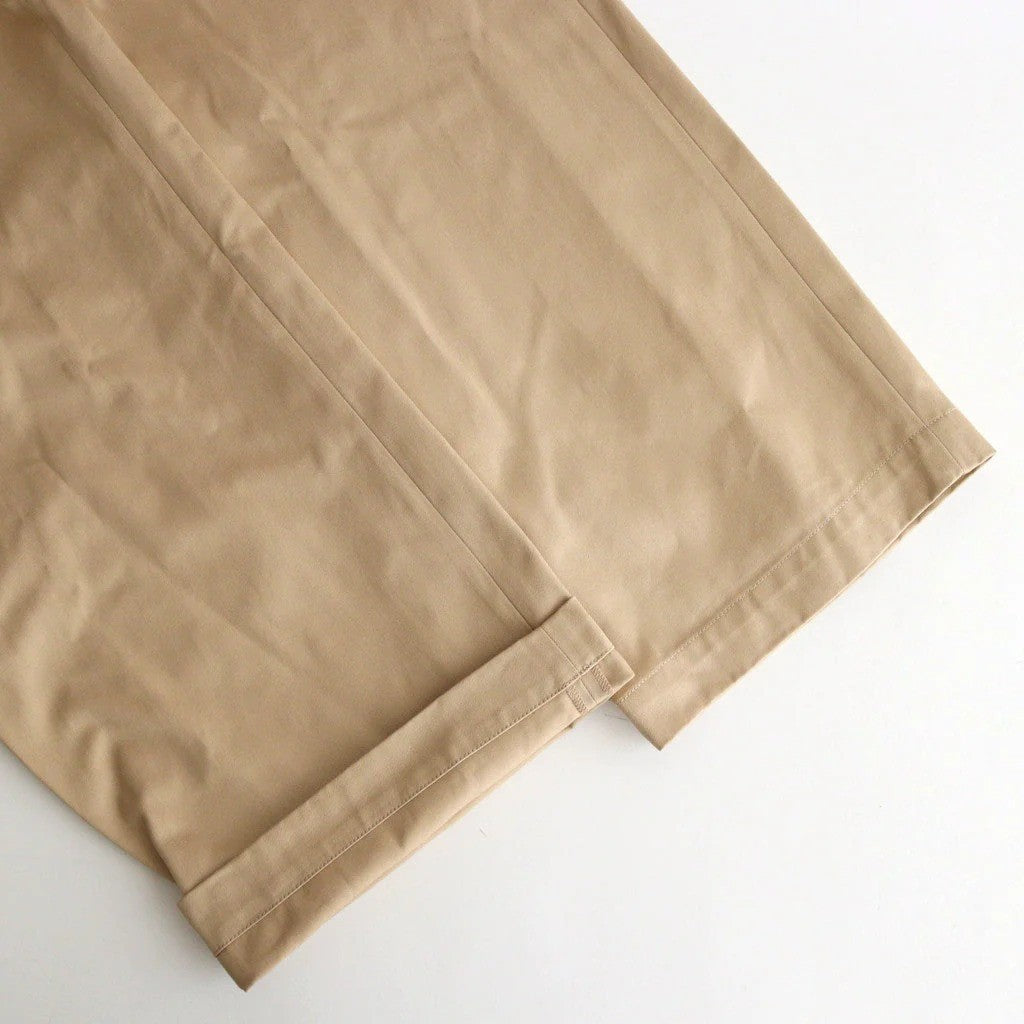 Westpoint Chino Wide Straight Trousers #BEIGE [GM261-40150B]