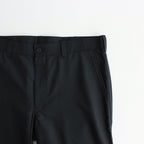 ウールトロ テーパードパンツ #BLACK [HO-P101-051]